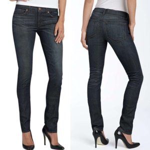 J Brand Low Rise Pencil Leg Dark Wash Straight Jeans TYRO